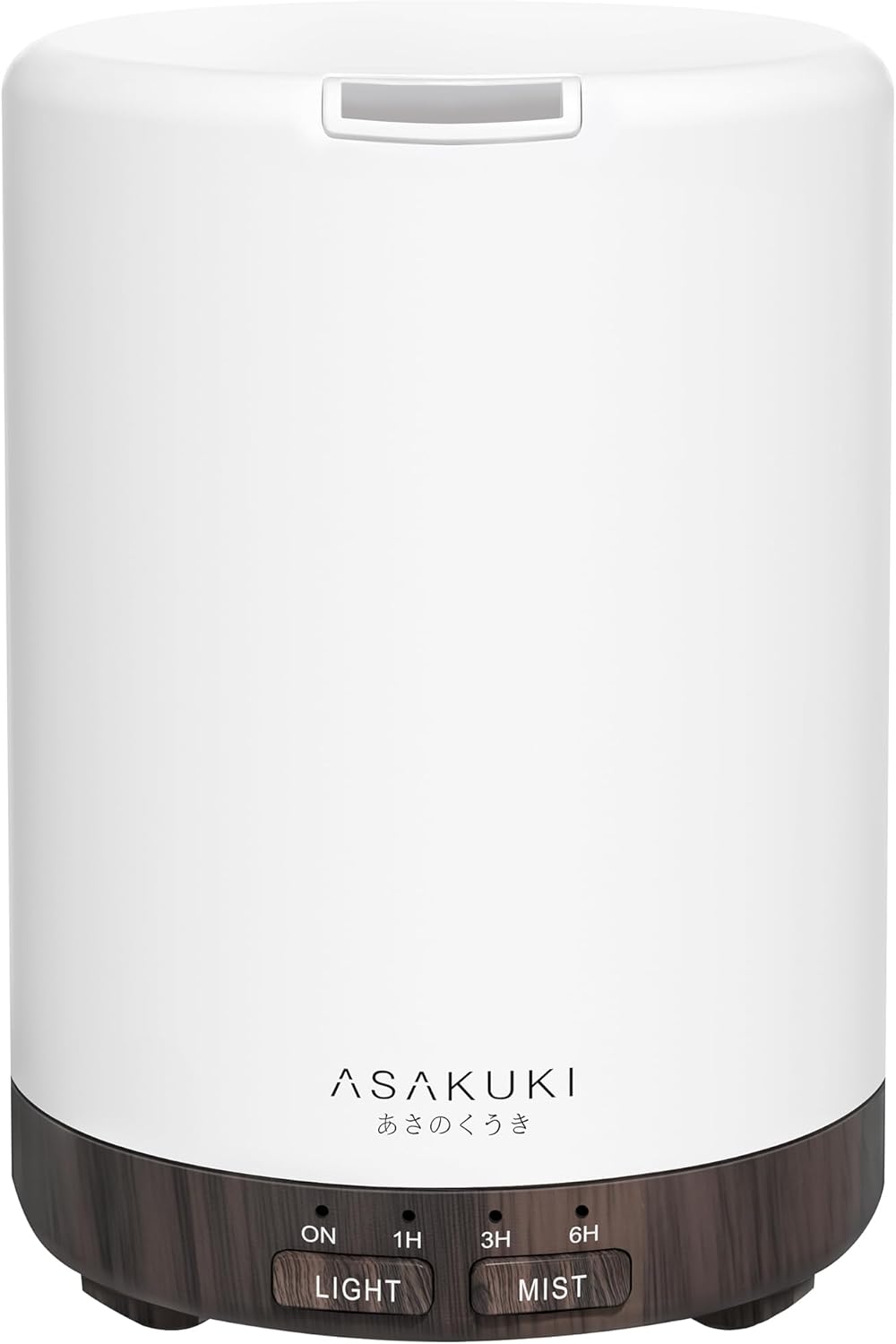 ASAKUKI 300ML Essential Oil Diffuser, Quiet 5-in-1 Premium Humidifier, Valentine's Day Gift, Home Fragrance Aroma Diffuser with 7 LED Color Changing Light and Auto-Off Switch -Light Brown