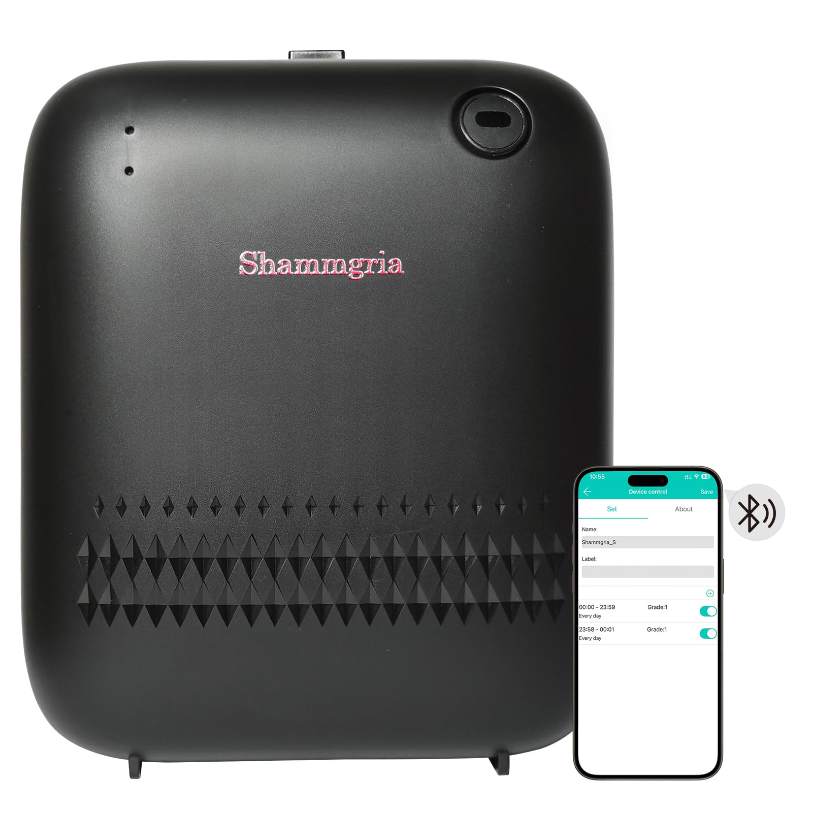 Battery-Powered Air Freshener Waterless Essential Oil Diffuser – 150mL Capacity, Smart Scent Diffuser for Rooms,Office & Commercial Use, Covers Up to 2000 sq.ft.Aromatherapy Scent Diffuser