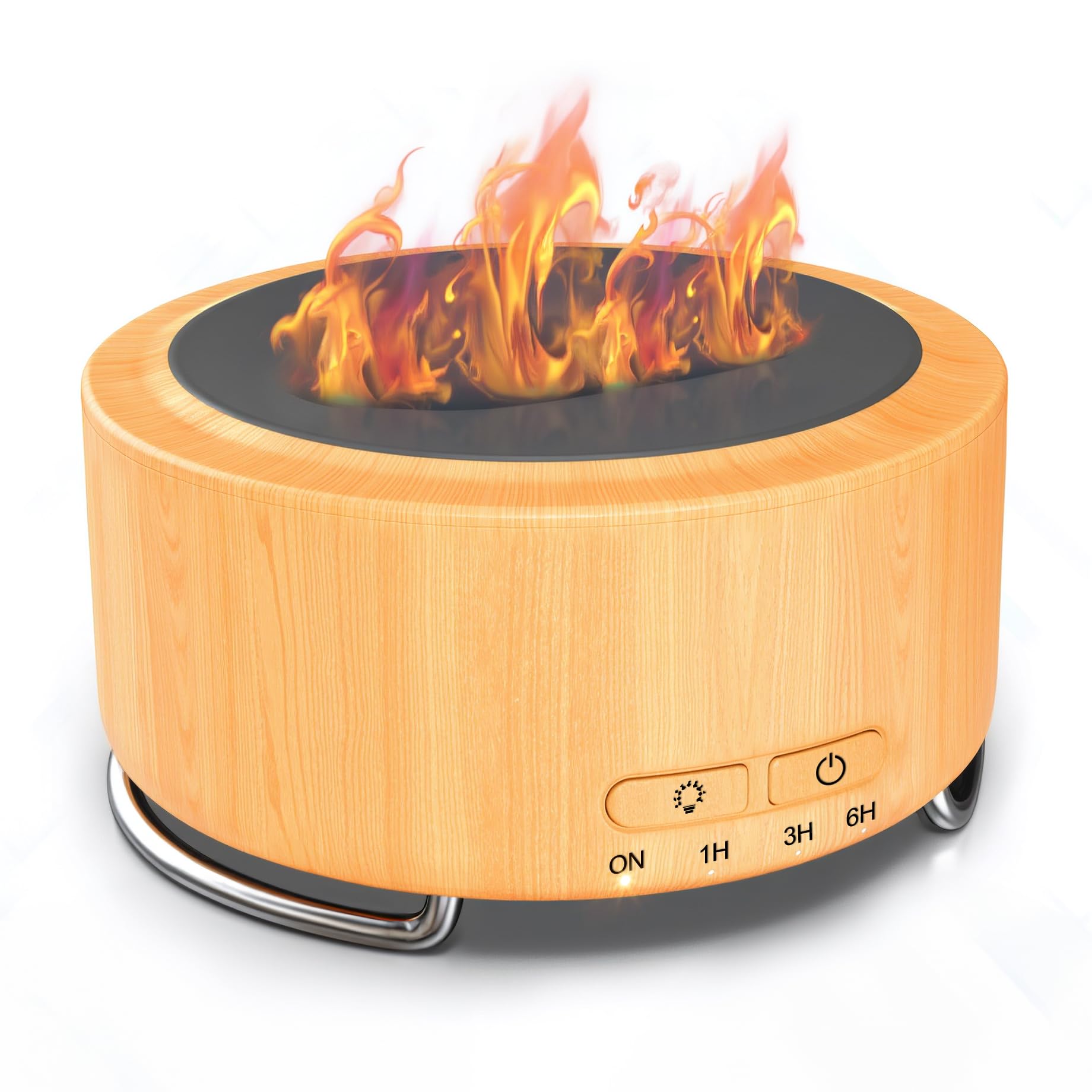 Essential Oil Diffuser for Home: 500ML Aroma Diffuser for Hotel Office Yoga Room - Humidifier with 9 Colors LED Night Light for Kids/Women Home Relaxation,Orange Yellow