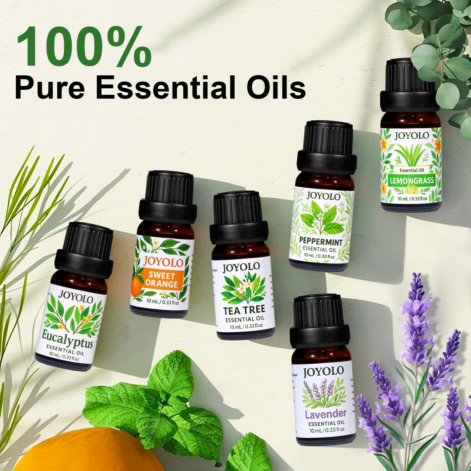 Essential Oil Diffuser 120ML Metal Aromatherapy Diffuser with Timer, Cool Mist Humidifier with Auto Shut-Off & 7 Color Lights for Home Office Spa (Tree)