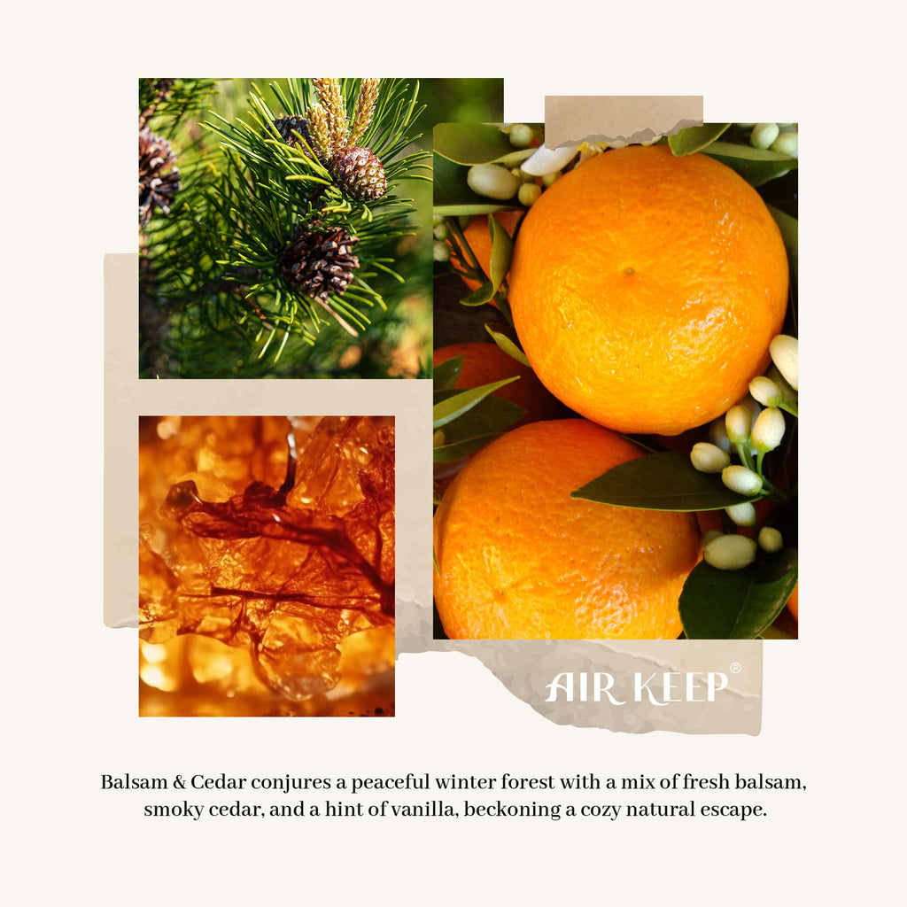 Airkeep Reed Diffuser Set,3.38 fl oz (100 ml) - Clean Linen Oil Diffusers with 8 Reed Sticks,Home Fragrance Reed Diffuser for Bathroom Shelf Decor